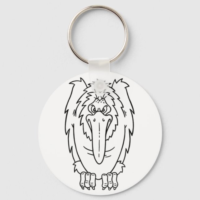 BUZZARD KEYCHAIN (Front)