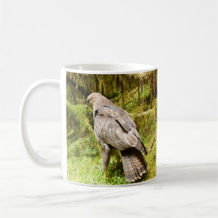 Buzzard Searching Meadow Insects British Wildlife Coffee Mug
