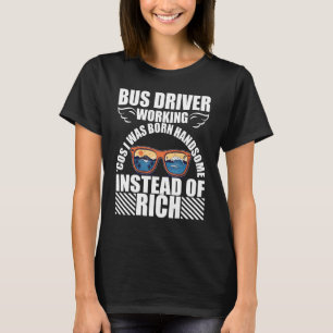 Buzzer Dad Busman On Holiday Off Duty Bus Driver S T-Shirt
