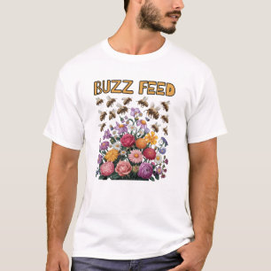 Buzzfeed Parody: Bouquet of Flowers & Honeybees T-Shirt