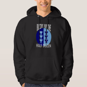 Buzzin' For The Half Dozen Dublin Supporter Gaa Hoodie