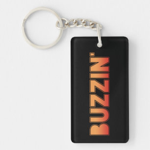 Buzzin' Manchester Slang, Mancunian Dialect Key Ring
