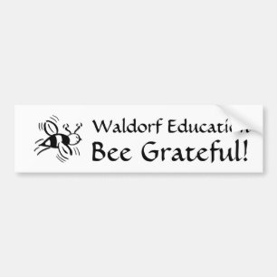 Buzzing Bee 01 Bumper Sticker
