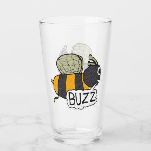 Buzzing Bee Glass