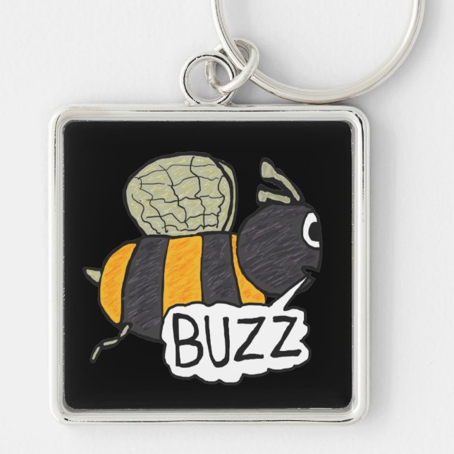 Buzzing Bee Key Ring (Front)