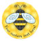 Buzzing Bumblebee and Honeycomb Icon