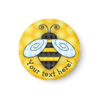 Buzzing Bumblebee and Honeycomb Icon