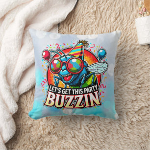 Buzzing Celebration Cushion
