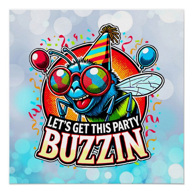 Buzzing Celebration Poster (Front)