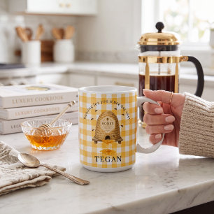 Buzzing For You Since Day One Beehive Honey Mug