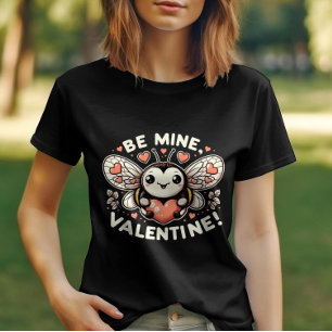 Buzzing Love Bee Mine Valentines Day  T-Shirt