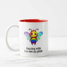Buzzing with Les-bee-an pride LGBT