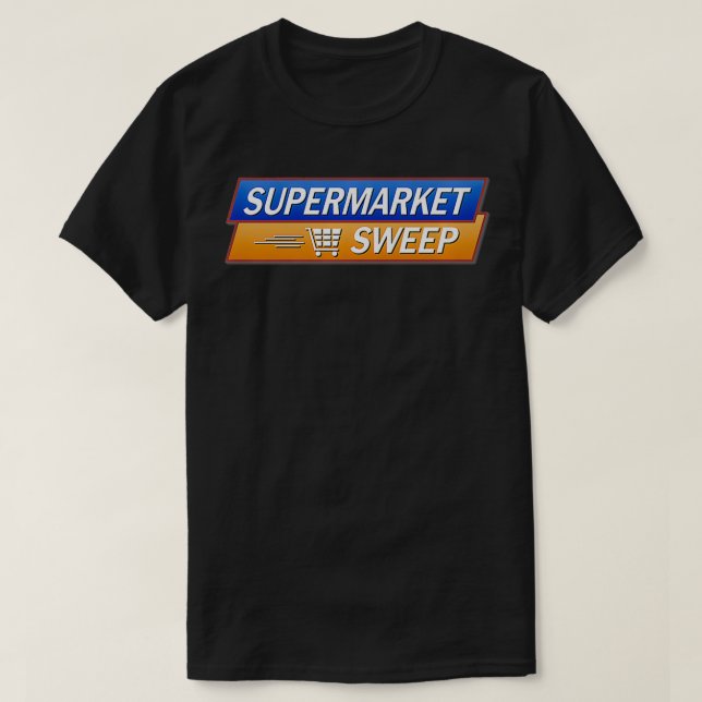 BUZZR Supermarket Sweep Classic Logo Premium  T-Shirt (Design Front)