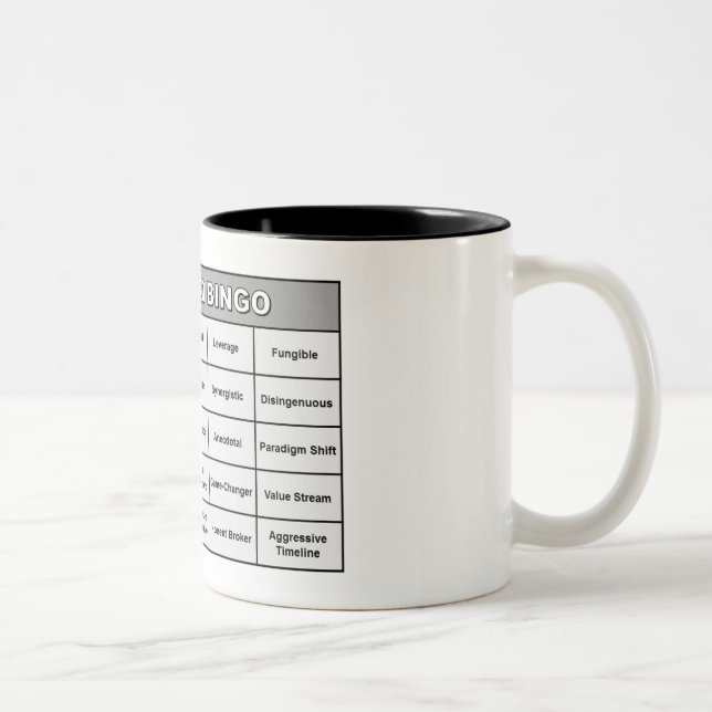 Buzzword Bingo Mug (Right)