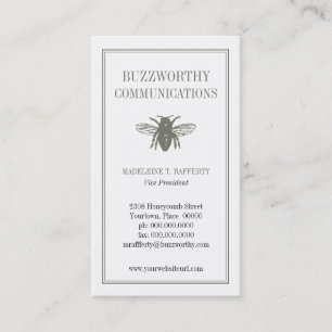 Buzzworthy Business Card