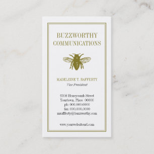 Buzzworthy Business Card