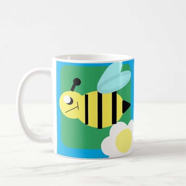 Buzzy bee coffee mug (Left)