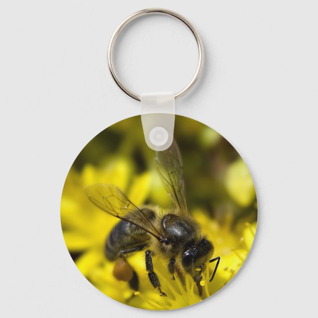 Buzzy bee key ring (Front)