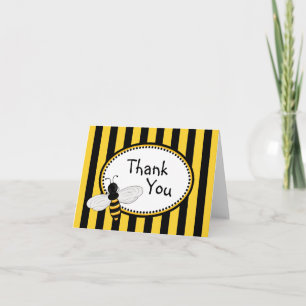 Buzzzing Bees Thank You Note Cards