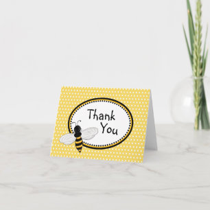 Buzzzing Bees Thank You Note Cards