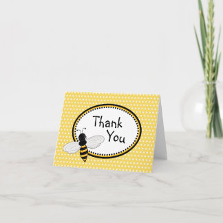 Buzzzing Bees Thank You Note Cards