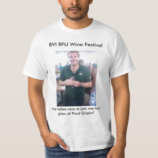 BVI RFU Wine Festival T-Shirt (Front)