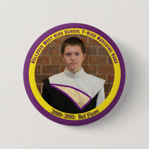 BW10- (164) 6 CM ROUND BADGE