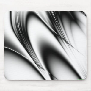 bw4 black and white curves mouse mat