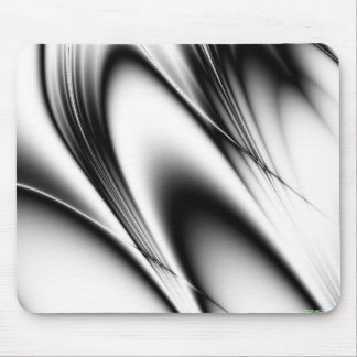 bw4 black and white curves mouse mat