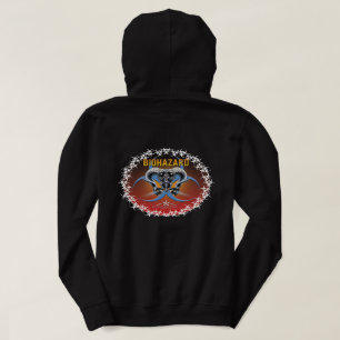 BW! BIOHAZARD WARNING! SKULL HOODIE