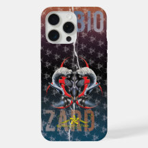 BW! BIOHAZARD WARNING! SKULL"