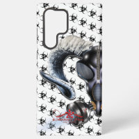 BW! BIOHAZARD WARNING! SKULL