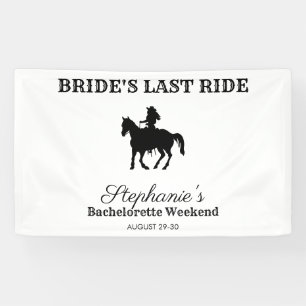 BW  Bride's Last Ride Bachelorette Weekend  Banner