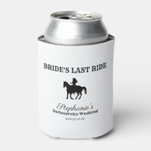 BW  Bride's Last Ride Bachelorette Weekend  Can Cooler