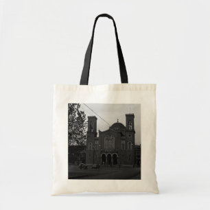 BW Greece Athens Church 1970 Tote Bag