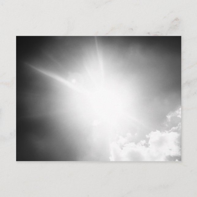 BW sun Postcard (Front)