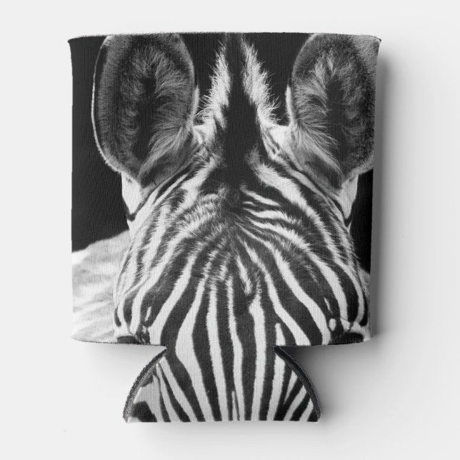 BW Zebra Can Cooler (Front)