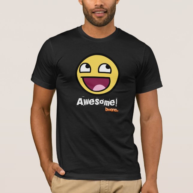 Bwana.TV Awesome Black AA T-Shirt (Front)