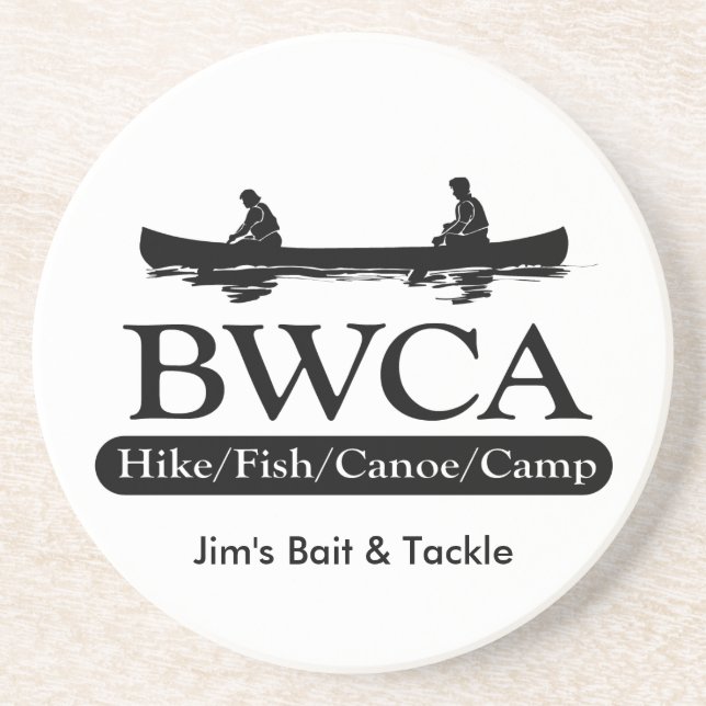 BWCA Coaster - Custom Message (Front)