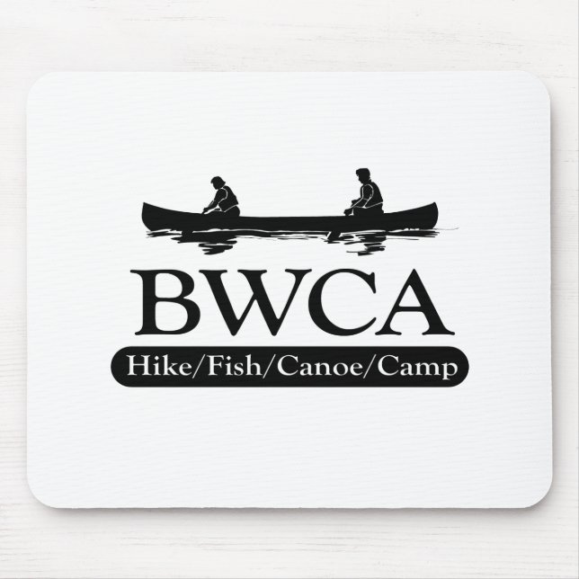 BWCA / Hike Fish Canoe Camp Mouse Mat (Front)