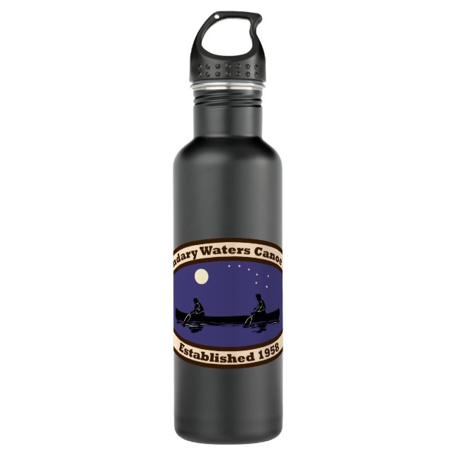 BWCA - Hunt Fish Canoe Camp 710 Ml Water Bottle (Front)