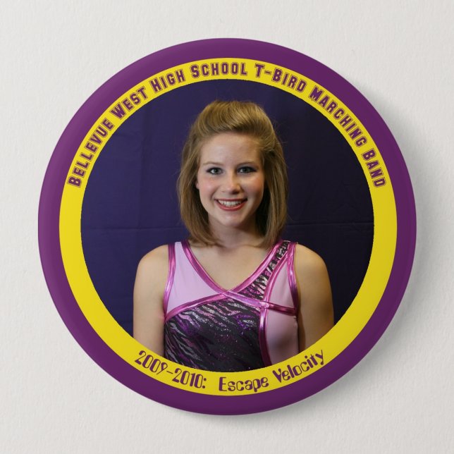 BWHS-4124 10 CM ROUND BADGE (Front)