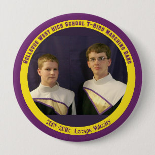 BWHS-9602 10 CM ROUND BADGE