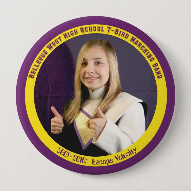 BWHS-9676 10 CM ROUND BADGE (Front)