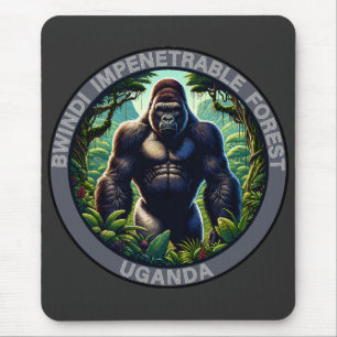 Bwindi Impenetrable Forest Uganda Mouse Mat