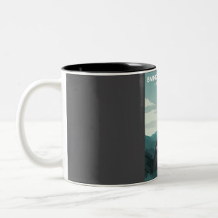 Bwindi Impenetrable National Park Africa Uganda Tr Two-Tone Coffee Mug