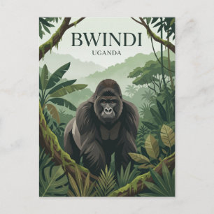Bwindi Impenetrable National Park Uganda Postcard