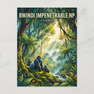 Bwindi Impenetrable National Park Uganda Postcard