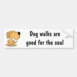 BX- Awesome Yellow Labrador Puppy Dog Bumper Sticker