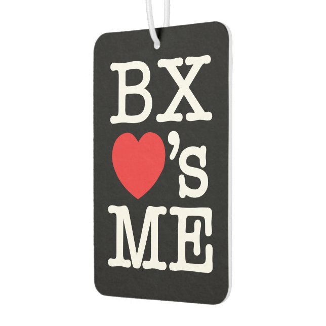 BX ❤'s ME Car Air Freshener (Left)